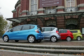 Honda Jazz Mercedes A-Klasse Skoda Fabia Daihatsu Materia