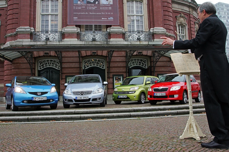 Honda Jazz Mercedes A-Klasse Skoda Fabia Daihatsu Materia
