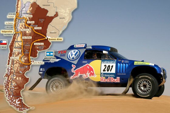 Rallye Dakar 2009 Tag 5