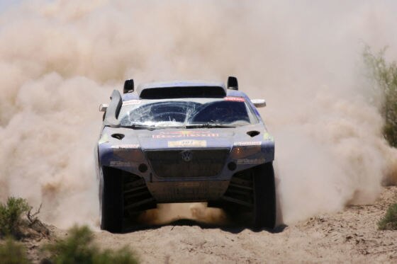 Rallye Dakar 2009 Tag 9 Carlos Sainz VW Race Touareg