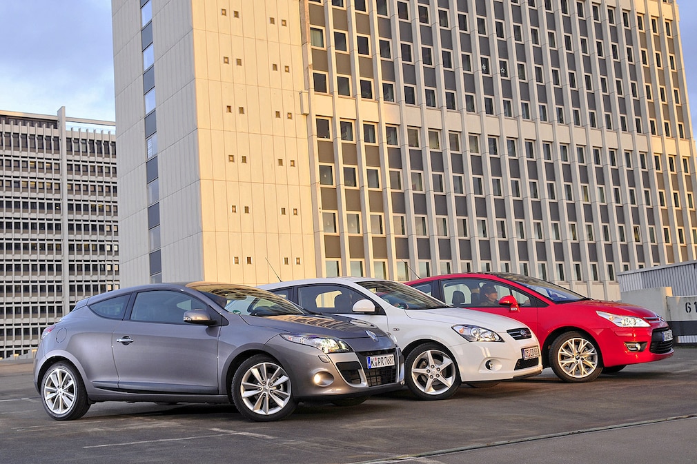 Renault Megané Coupé Kia pro cee'd Citroën C4 Coupé