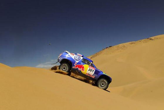 Rallye Dakar 2009, Tag 13, Carlos Sainz, VW Race Touareg