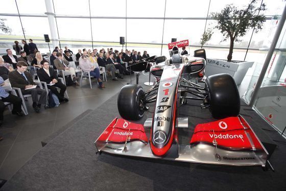 Formel-1-Saison 2009, McLaren-Mercedes präsentiert den MP4-24