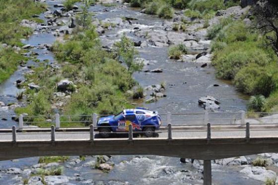 Rallye Dakar 2009, Giniel de Villiers und Dirk von Zitzewitz, VW Race Touareg Rallye Dakar 2009, Giniel de Villiers und Dirk von Zitzewitz, VW Race Touareg