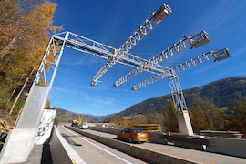 Tempomessung "Section Control"