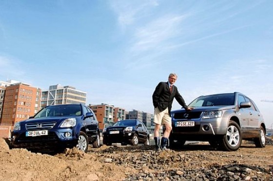Honda CR-V, Kia Sportage, Suzuki Grand Vitara