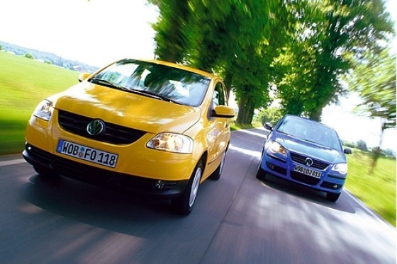 VW Fox gegen Polo
