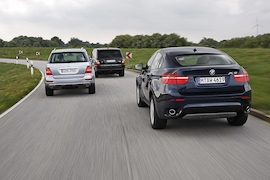 Range Rover Sport TDV6 BMW X6 xDrive 30d Mercedes ML 320 CDI 4Matic