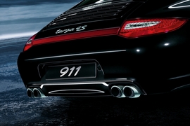 Porsche 911 Targa mit Sportauspuffanlage