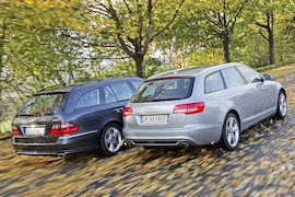 Audi A6 Avant Mercedes E-Klasse T-Modell