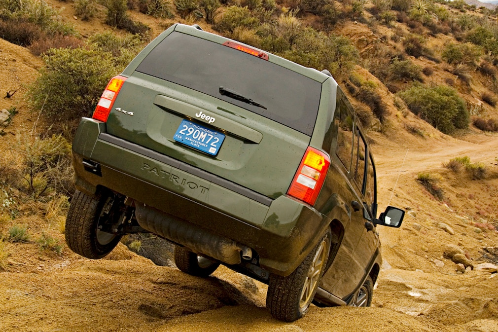 Die Chrysler-Marke Jeep hat auch das SUV Patriot im Progamm.