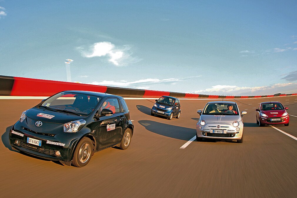 Toyota IQ Smart Fortwo Ford Ka Fiat 500