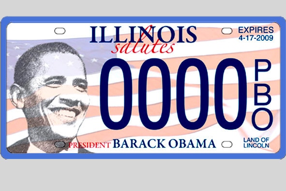 Obama-Nummernschild