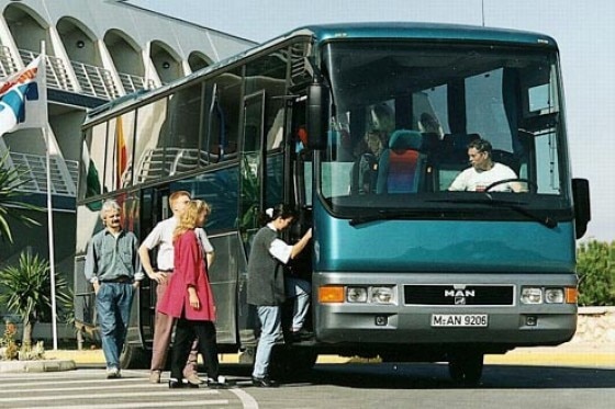 Sicherheit im Reisebus