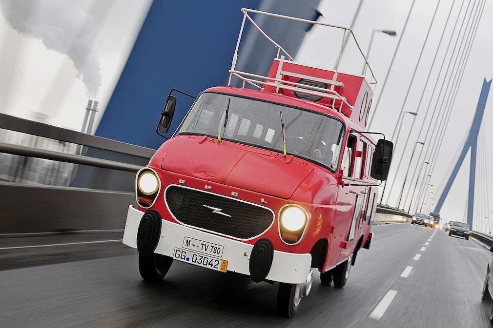 Das feuerrote Spielmobil Opel Blitz (1962)