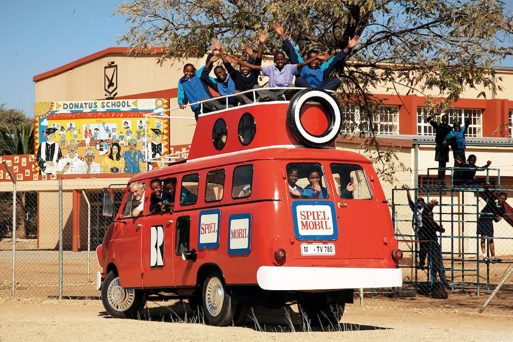 Das feuerrote Spielmobil