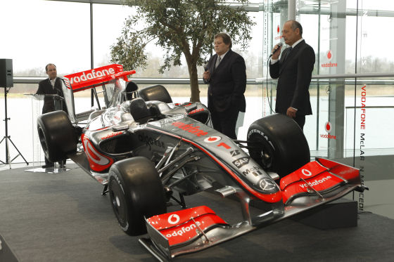 Formel-1-Saison 2009, McLaren Mercedes, Ron Dennis (rechts) und Norbert Haug