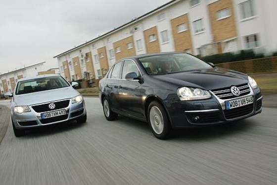 VW Passat gegen Jetta