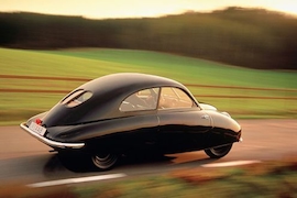 Ur-Väterchen aller Saab: Der Prototyp 92 von 1947.
