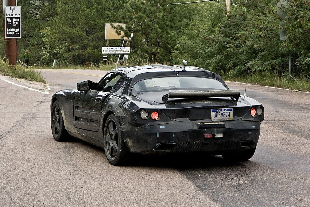 Erlkönig Mercedes SLS AMG