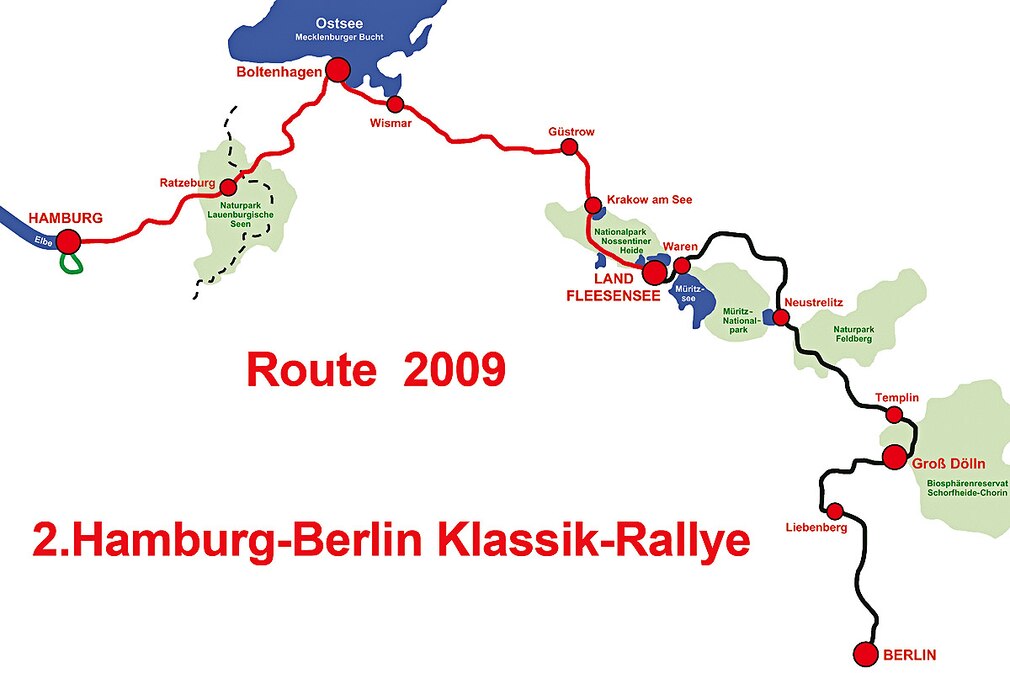 Klassik Rallye Hamburg-Berlin 2009