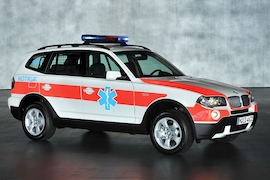 BMW X3 Rettungsfahrzeug