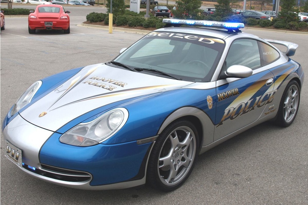 Polizei-Porsche in Hoover