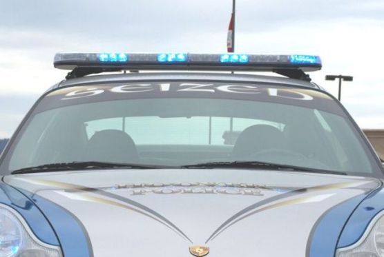 Polizei-Porsche in Hoover