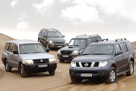 Vier robuste SUV im Vergleich