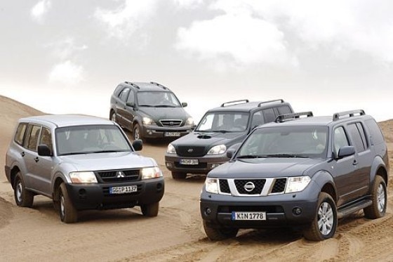 Vier robuste SUV im Vergleich
