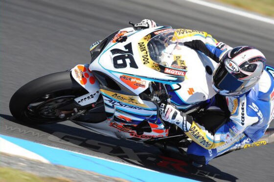 Superbike 2009, Phillip Island, Max Neukorchner Alstare Suzuki