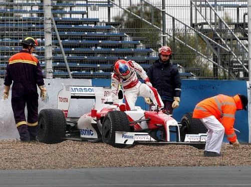 Formel 1 Tests 2009, Jerez de la Frontera, Timo Glock im Toyota TF109