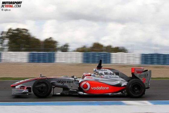 Formel-1-Testfahrten 2009, Jerez, Heikki Kovalainen McLaren Mercedes