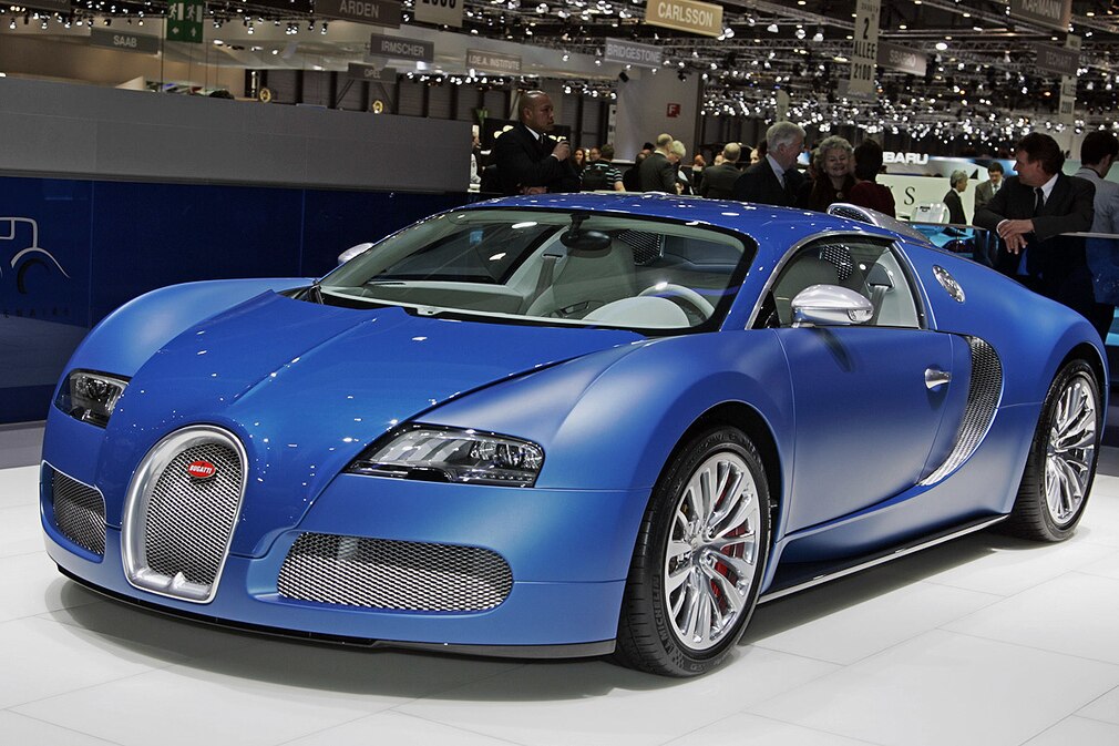 Bugatti Veyron Centennial Bleu