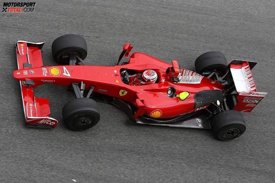 Formel-1-Test Jerez 2009, Kimi Räikkönen Ferrari F60