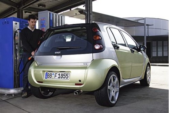 Smart forfour lpg