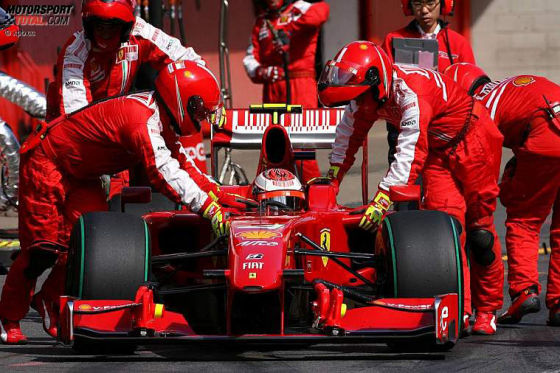 Formel-1-Test Barcelona 2009, Kimi Räikkönen Ferrari F60