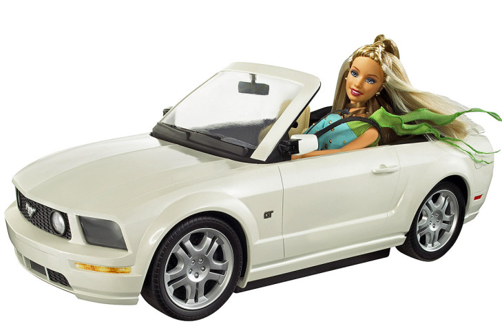 Barbie ford mustang #5