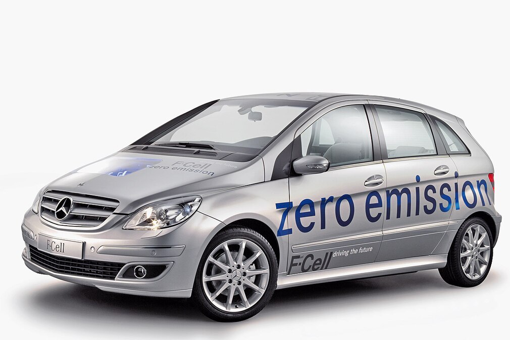 Mercedes B-Klasse mit Brennstoffzelle