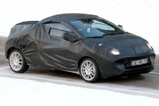 Erlkönig Renault Twingo CC