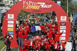 WRC Rallye Zypern 2009 Loeb/Elena Citroen C4