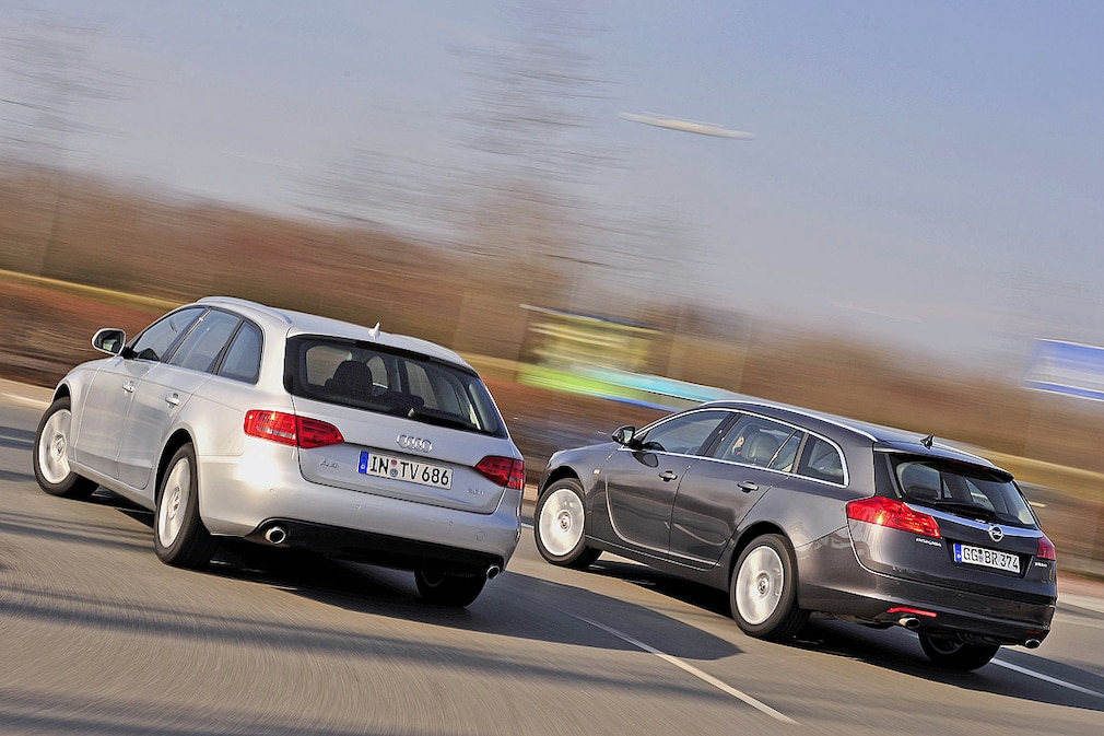 Opel Insignia Sports Tourer Audi A4 Avant