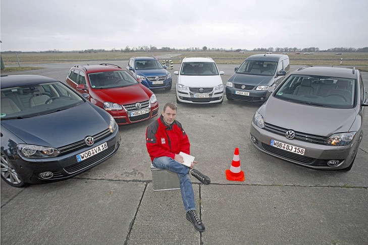 VW Golf Golf Variant Golf Plus Tiguan Touran Caddy Life