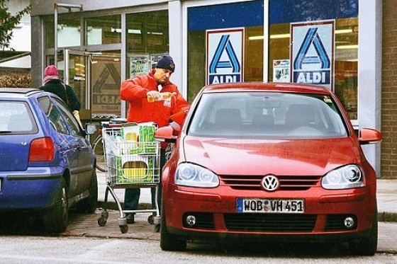 Blaubes Salatöl-Fahrt
