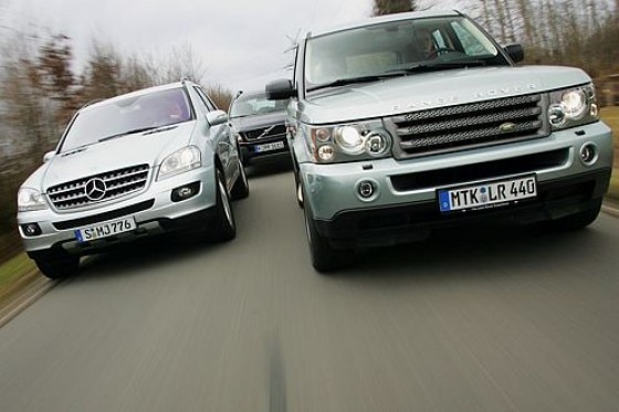 Drei komfortable Diesel-SUV