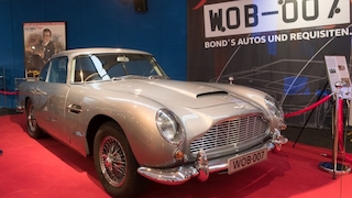 Sonderausstellung: 007-Autos in Wolfsburg