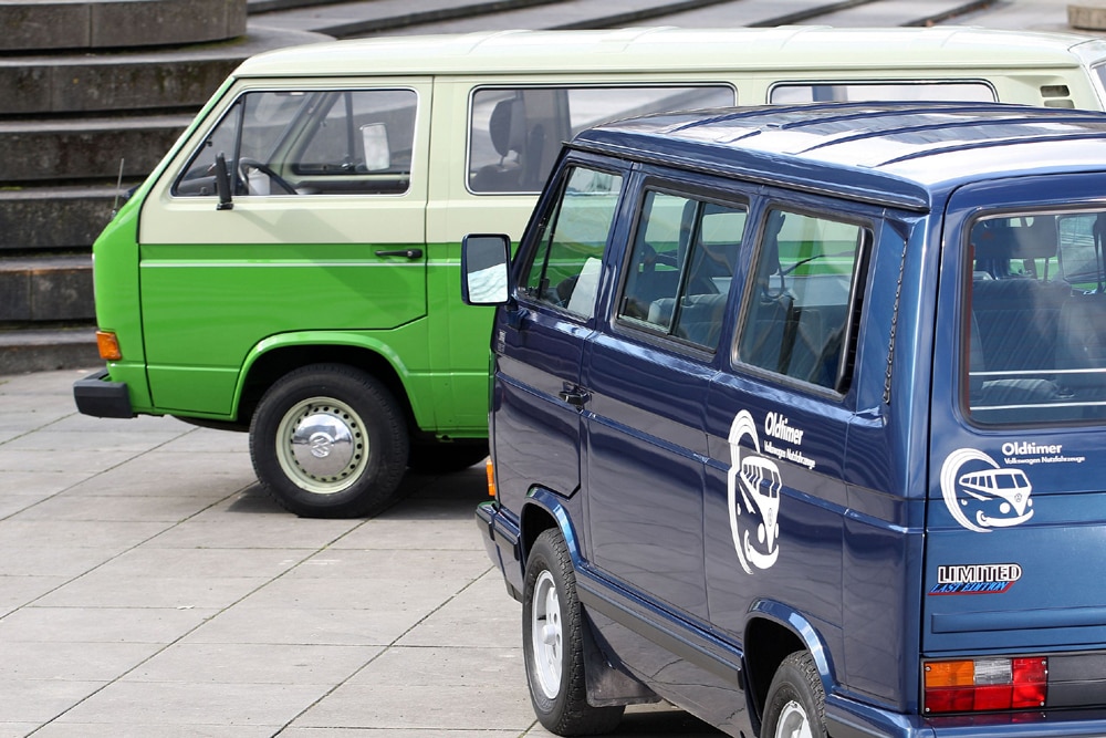 Der VW-Bus T3 "Bulli" wird 30 Jahre alt.
