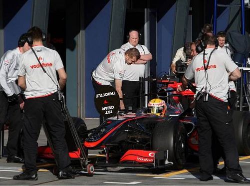 Lewis Hamilton wurde durch einen Getriebeschaden ausgebremst