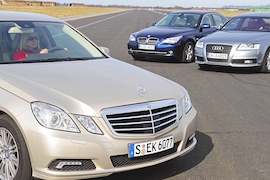 Mercedes E-Klasse Audi A6 BMW 5er
