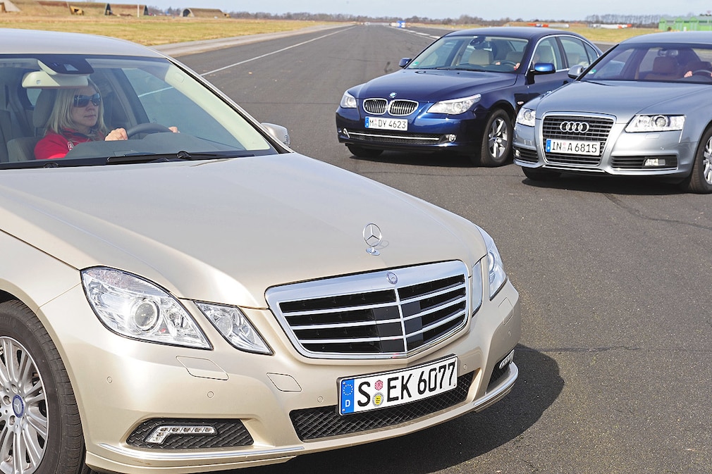 Mercedes E-Klasse Audi A6 BMW 5er
